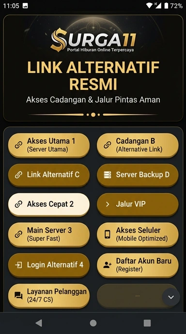 Tampilan link alternatif surga11